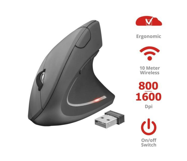 Trust Verto Ergonomic - 585262 - zdjęcie 5